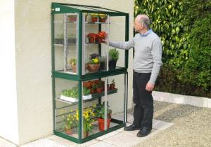 Hampton 3′ 4″ lean to mini greenhouse