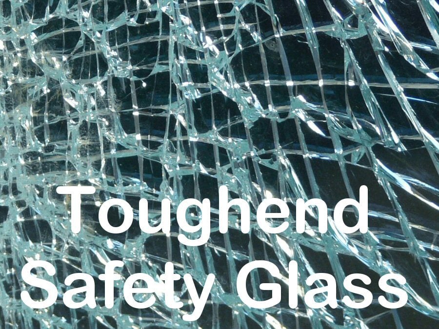 Toughened safety glass