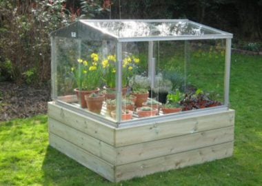 Cold Frame Raised Base 3 tier high