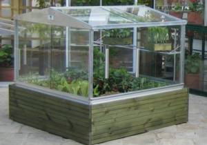 Cold Frame Raised Base 3 tier high