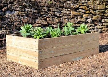 2ft x 4ft Wooden Raised Bed Kit