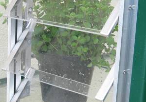 Classic Louvre vent VA1 narrow – automatic (for 500mm high glass)