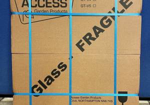 3mm toughened safety glass