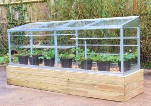 Raised Base (4ft and 6ft) for Half Growhouse / Growhouse