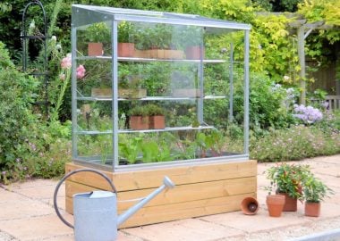 4ft Midi Growhouse and Raised Base