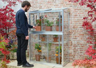 Harewood 3’ 4” lean to Mini greenhouse