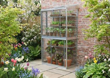 Hampton 3′ 4″ lean to mini greenhouse