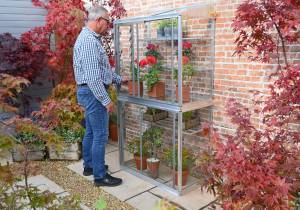 Hampton lean to mini greenhouse