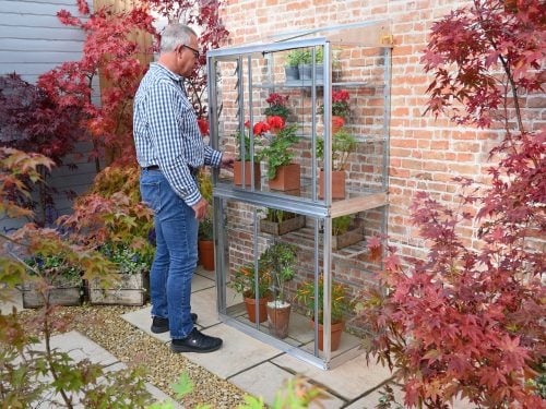 Hampton lean to mini greenhouse