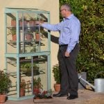 Small Greenhouse fitted to wall