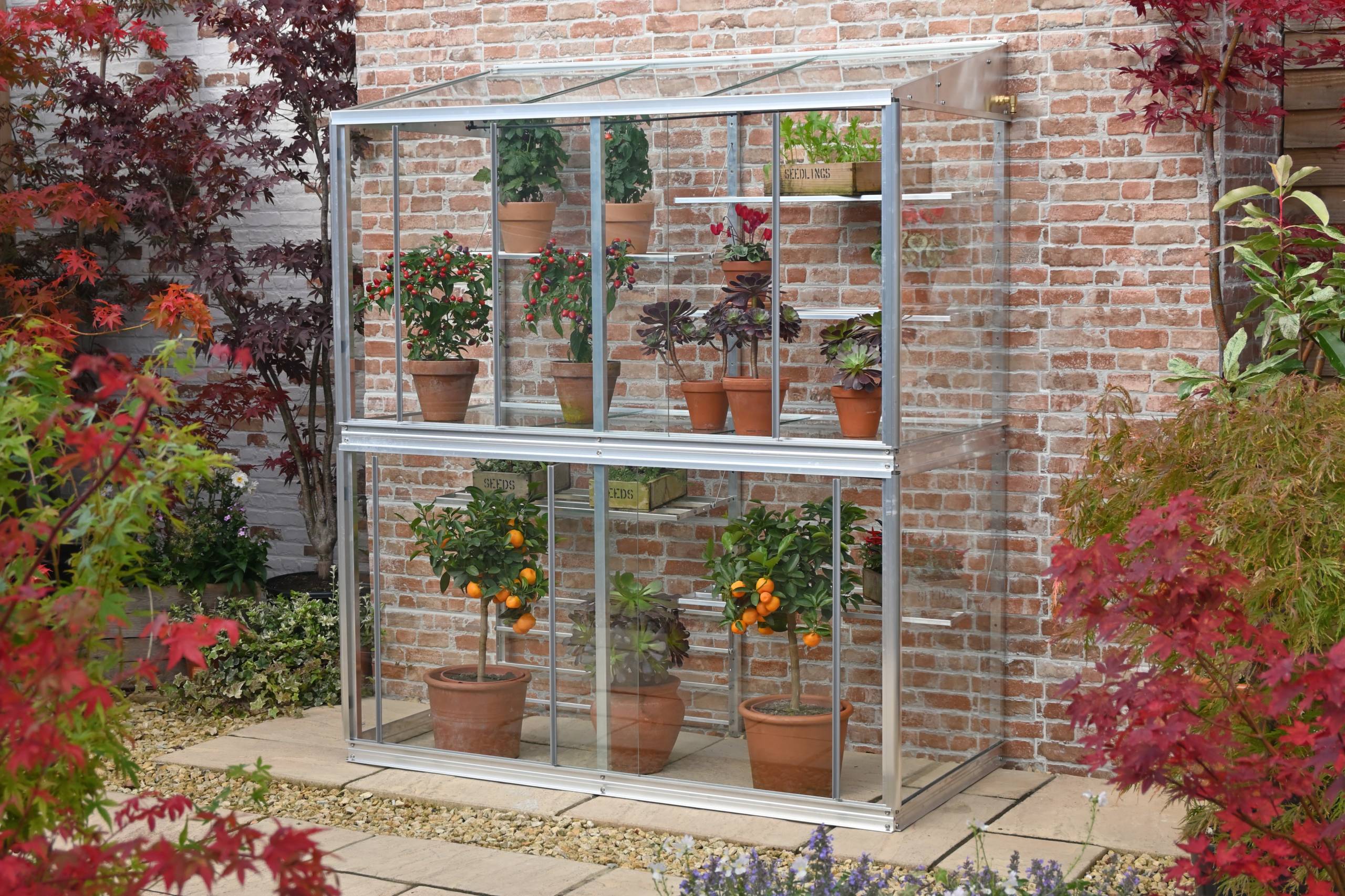 5ft lean-to Hampton-D mini-greenhouse
