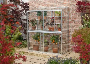 Hampton-D 5’ 0” lean to Mini greenhouse