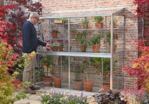 HAMPTON-D 6’ 5” LEAN TO MINI GREENHOUSE