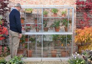 HAMPTON-D 6’ 5” LEAN TO MINI GREENHOUSE