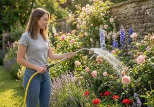 Geka 60cm metal watering lance