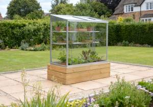 FB4 Midi growhouse on wooden base