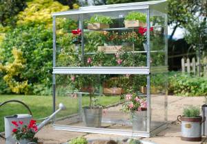 4’ aluminium Growhouse