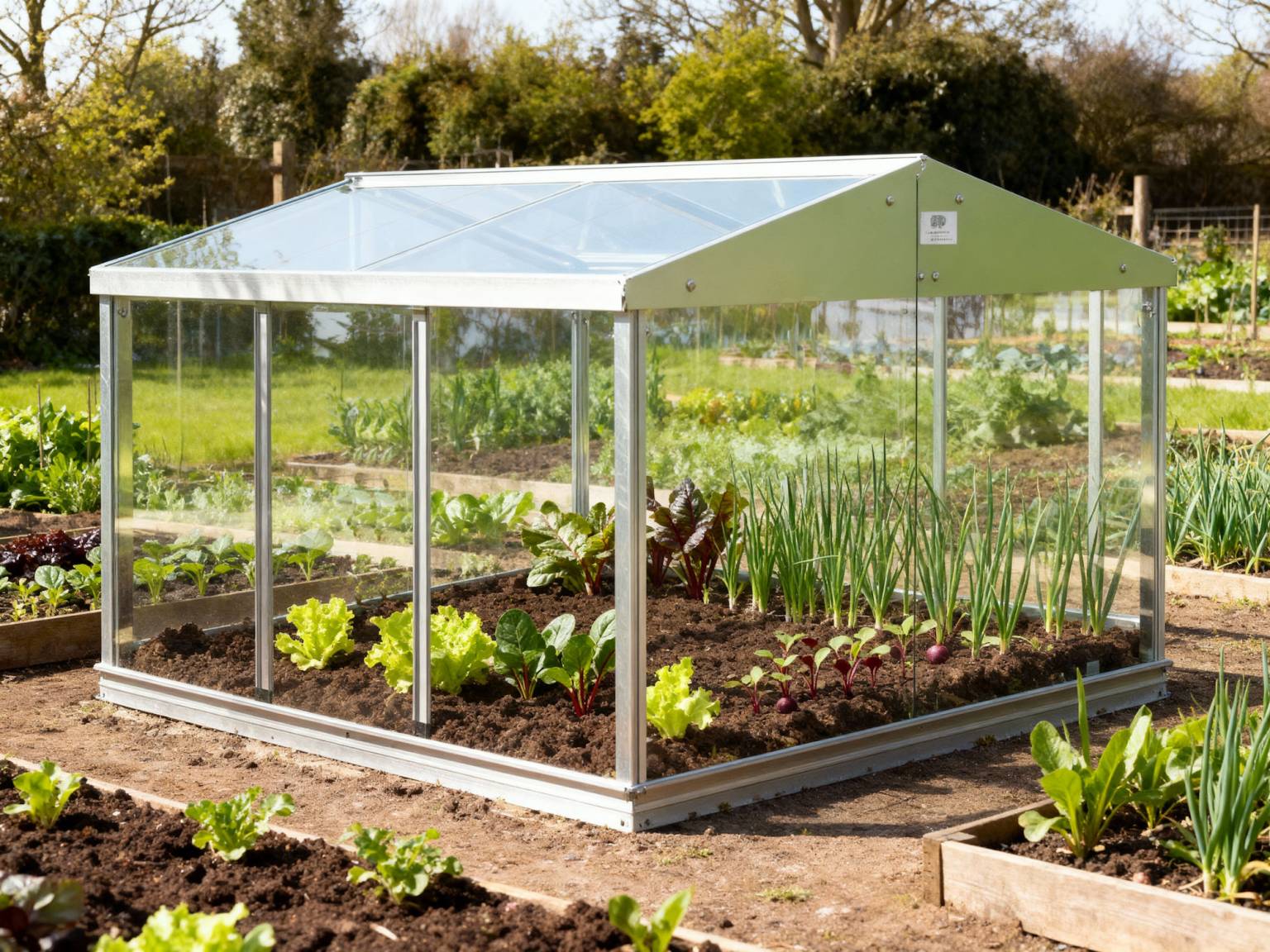 Galvanised Cold Frame 4ft x 4ft Cold Frame | Access Garden Products