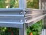 Stainless steel bolts on tomato house