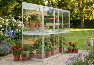 SBG 6 foot long aluminium growhouse