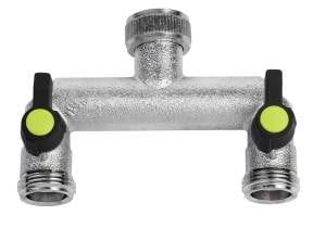 2 way brass manifold