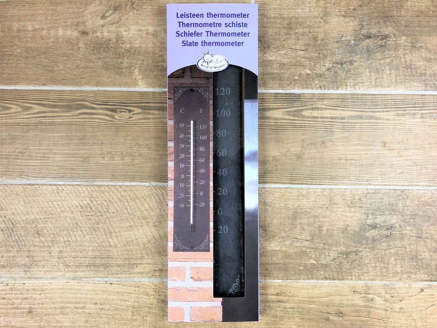 Outdoor Slate Thermometer