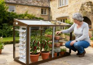 BB2 freestanding Harlow growhouse