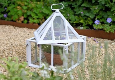 13″ Cast Iron Garden Cloche