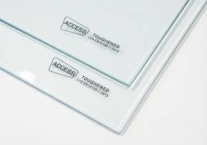 4mm toughened safety glass for Access Greenhouses