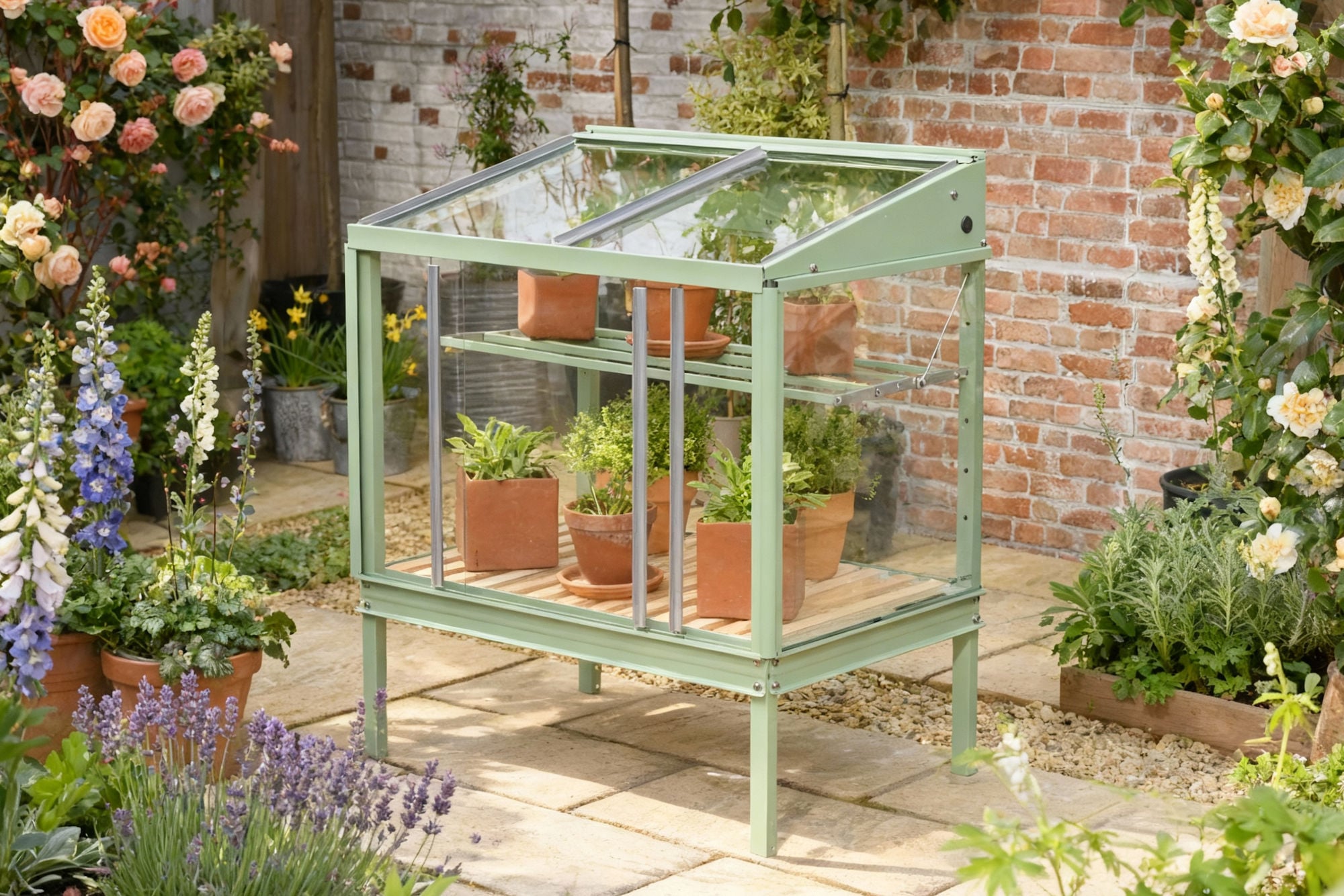 Herb House in Cotswold Green finish