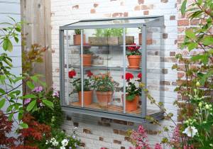 Wall mounted greenhouse