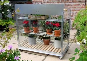 Portable Greenhouse on Wheels