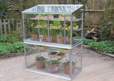 What is the best base for a small greenhouse?