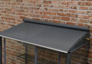 Roller shade for mini greenhouse