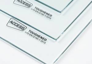 3mm toughened safety glass pack of 3