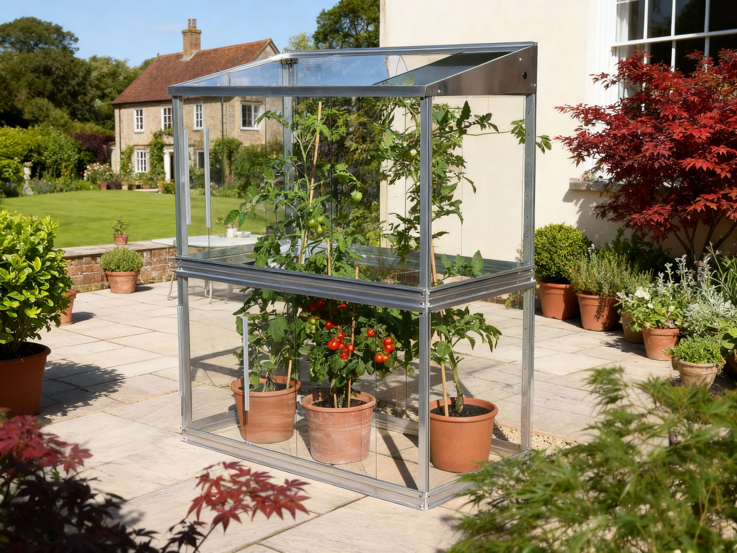 FBGT 4ft x 2ft Tomato House in garden
