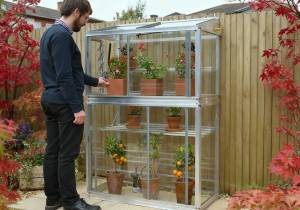 Harewood 3’ 4” lean to Mini greenhouse